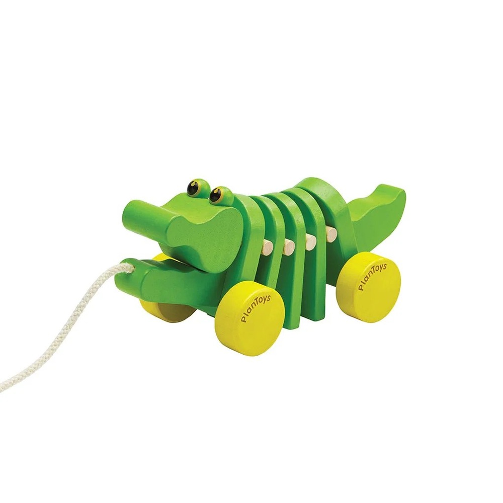 Plan Toys Dancing Pull Along Alligator